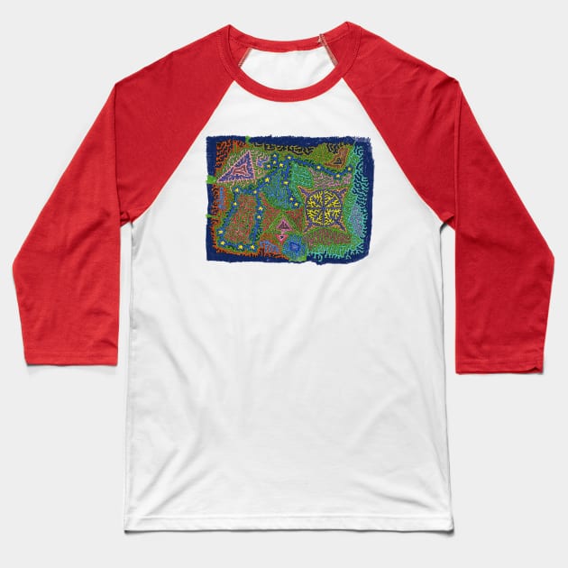 Constellation Aquarius Baseball T-Shirt by NightserFineArts